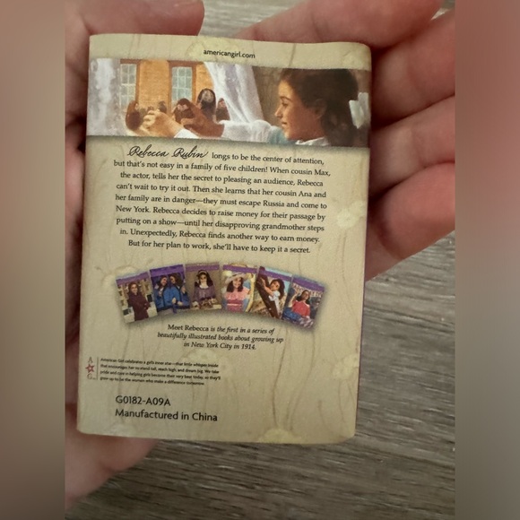 American Girl Doll Rebecca 1914 Mini American Girl Doll - Picture 9 of 12